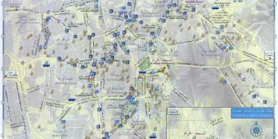 Errepide mapa Makkah hiria