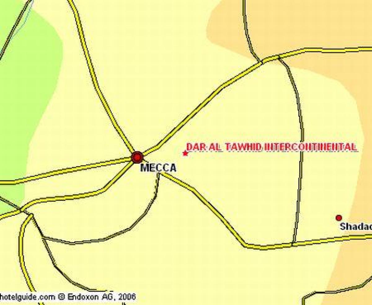 mapa ibrahim khalil errepide Makkah